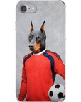 'The Soccer Goalie' Personalized Phone Case