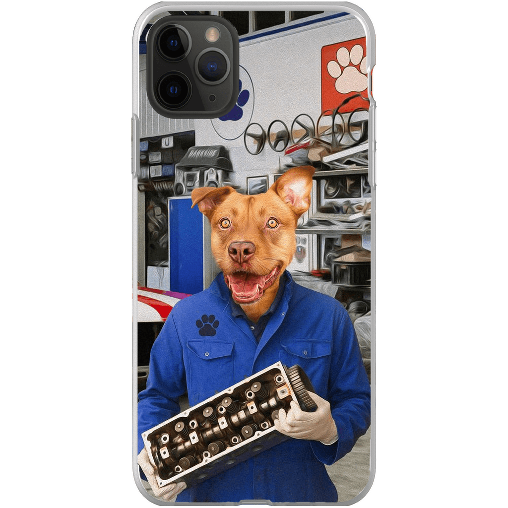 &#39;The Mechanic&#39; Personalized Phone Case