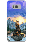 'The Retro Wolf' Personalized Phone Case