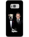 Funda personalizada para teléfono humano o mascota 'The Dogfathers'