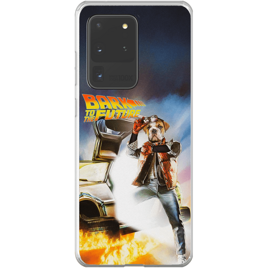 &#39;Bark to the Future&#39; Personalized Phone Case