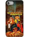 'The Doggies' Funda personalizada para teléfono con 4 mascotas