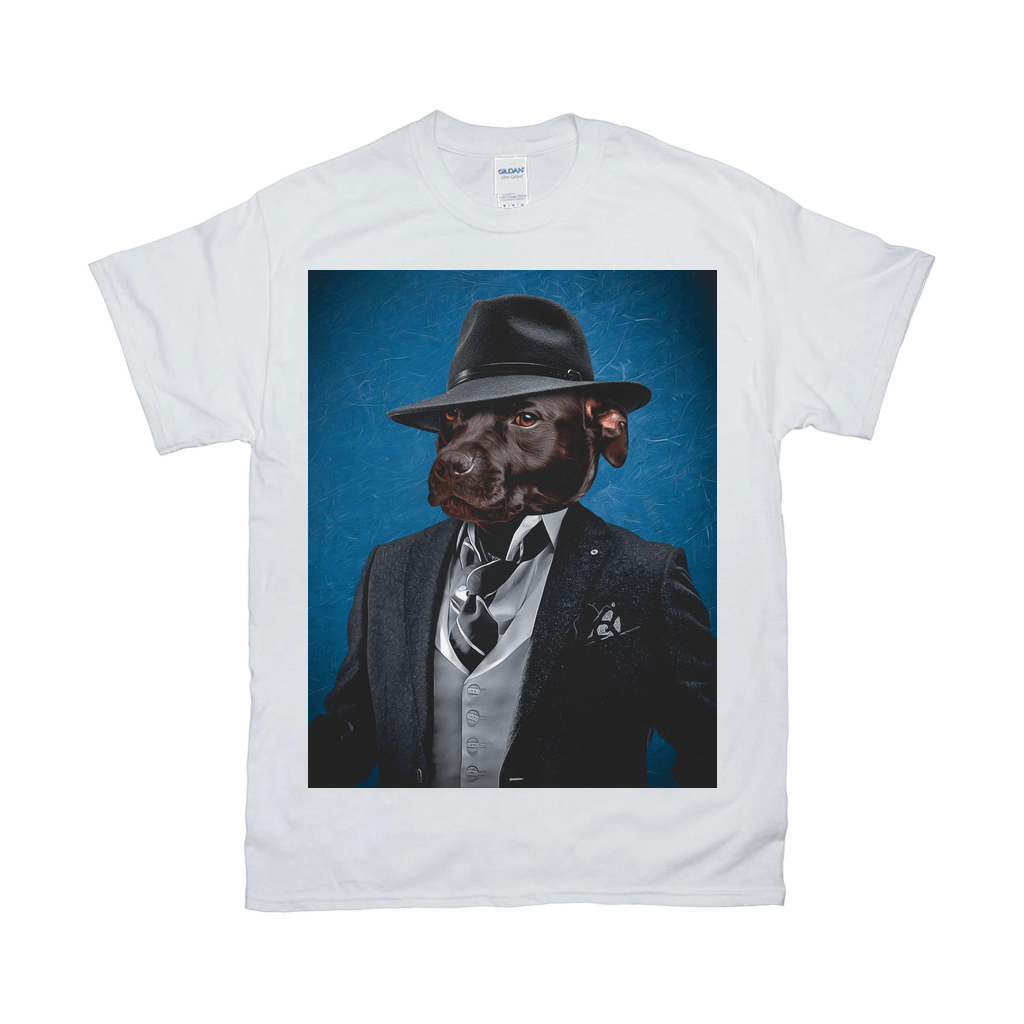 Camiseta personalizada para mascotas &#39;The Mobster&#39; 