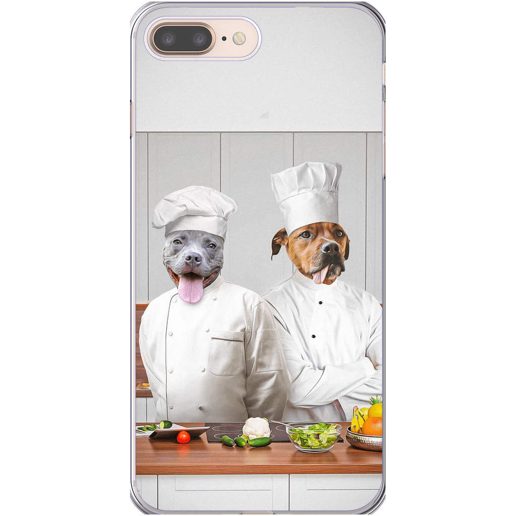 &#39;The Chefs&#39; Personalized 2 Pet Phone Case