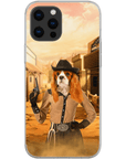 'The Cowgirl' Personalized Phone Case