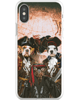 'The Pirates' Personalized 3 Pet Phone Case