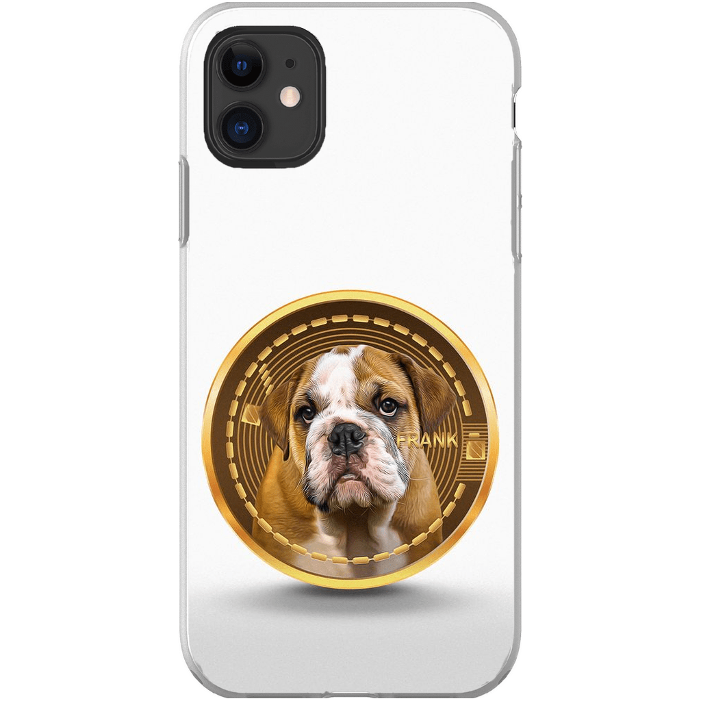 Funda para teléfono personalizada &#39;Crypto personalizado (tu perro)&#39;