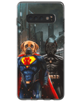 'Superdog & Batdog' Personalized 2 Pet Phone Case