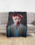 '2Pac Dogkur' Personalized Pet Blanket