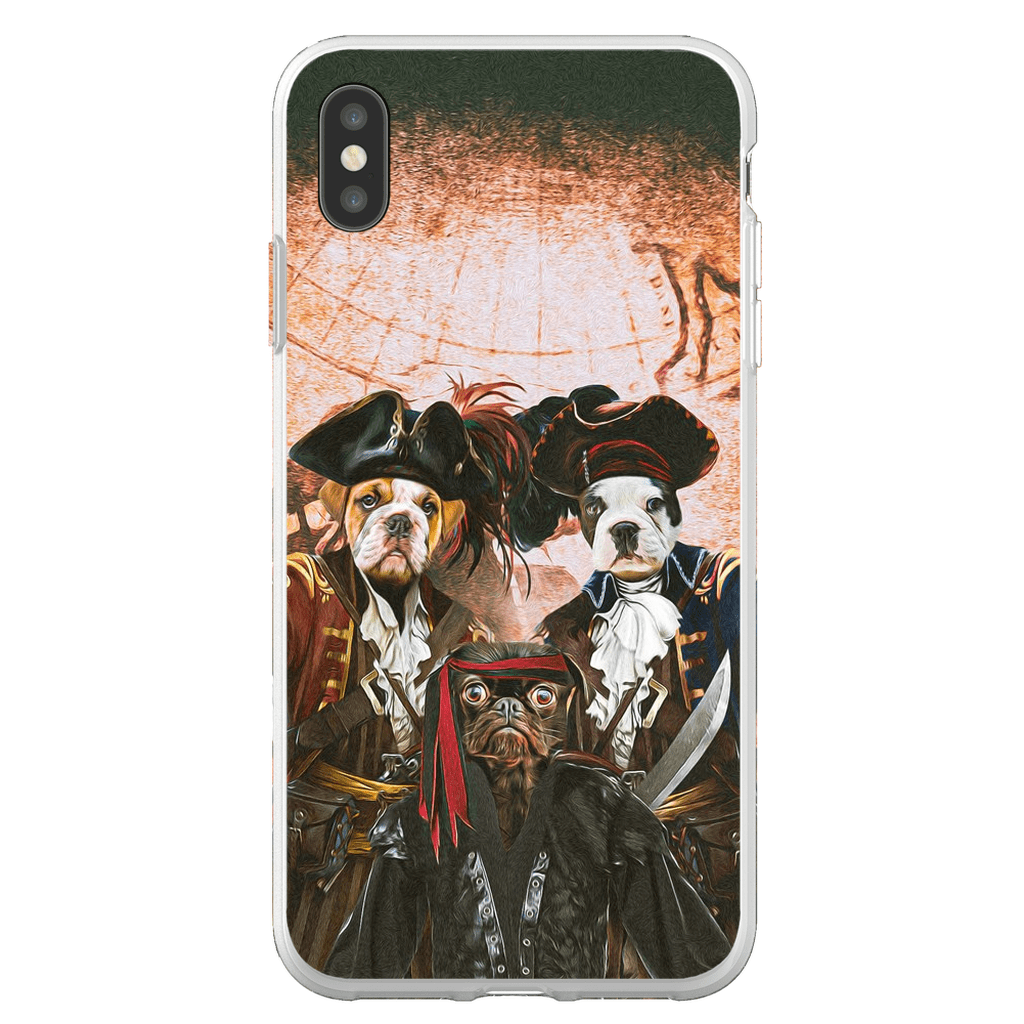 &#39;The Pirates&#39; Personalized 3 Pet Phone Case