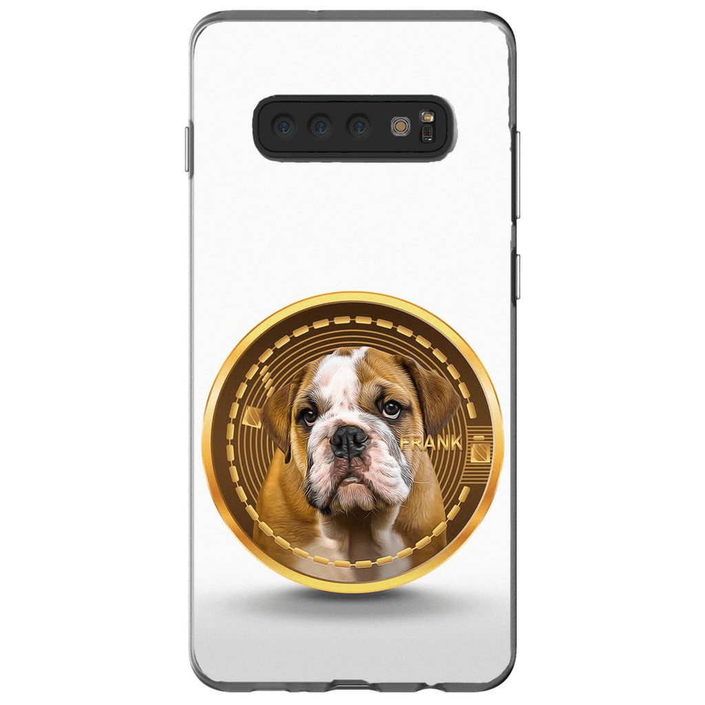 Funda para teléfono personalizada &#39;Crypto personalizado (tu perro)&#39;