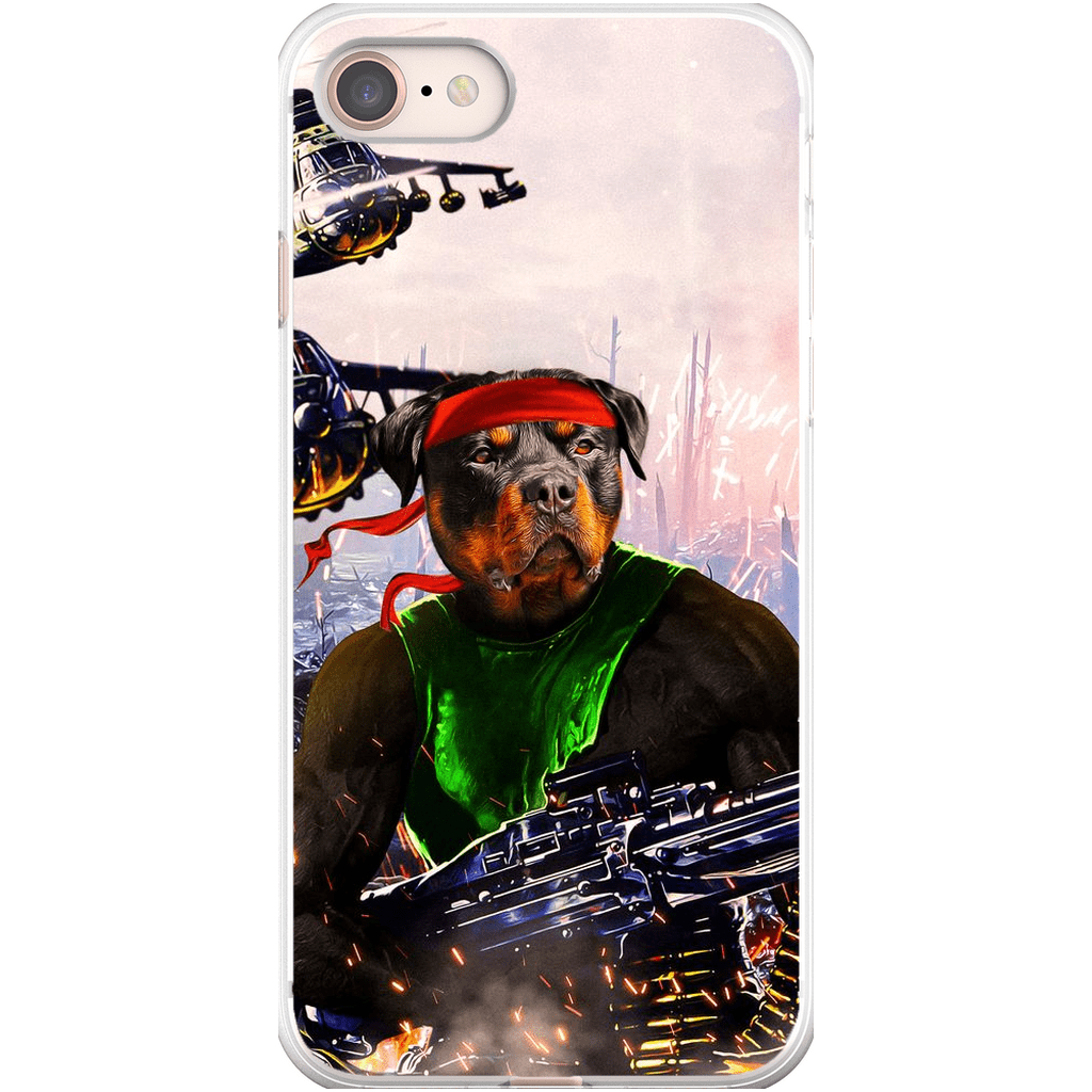 &#39;Rambo Doggo&#39; Personalized Phone Case