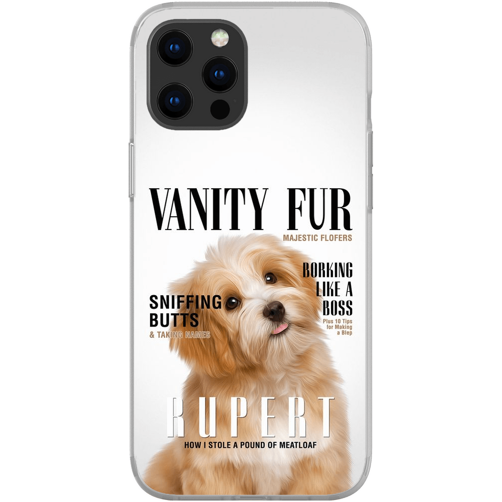 &#39;Vanity Fur&#39; Personalized Phone Case