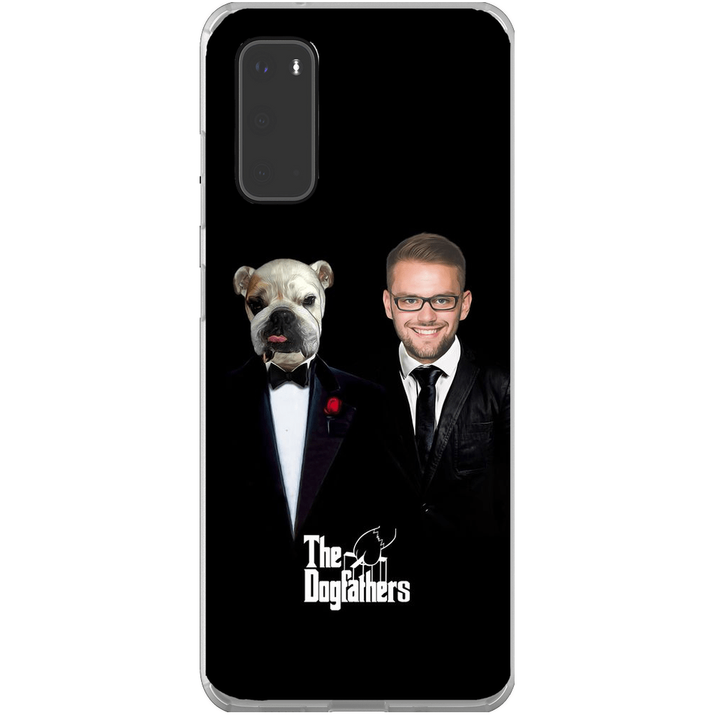 Funda personalizada para teléfono humano o mascota &#39;The Dogfathers&#39;