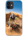 'The Motocross Rider' Personalized Phone Case