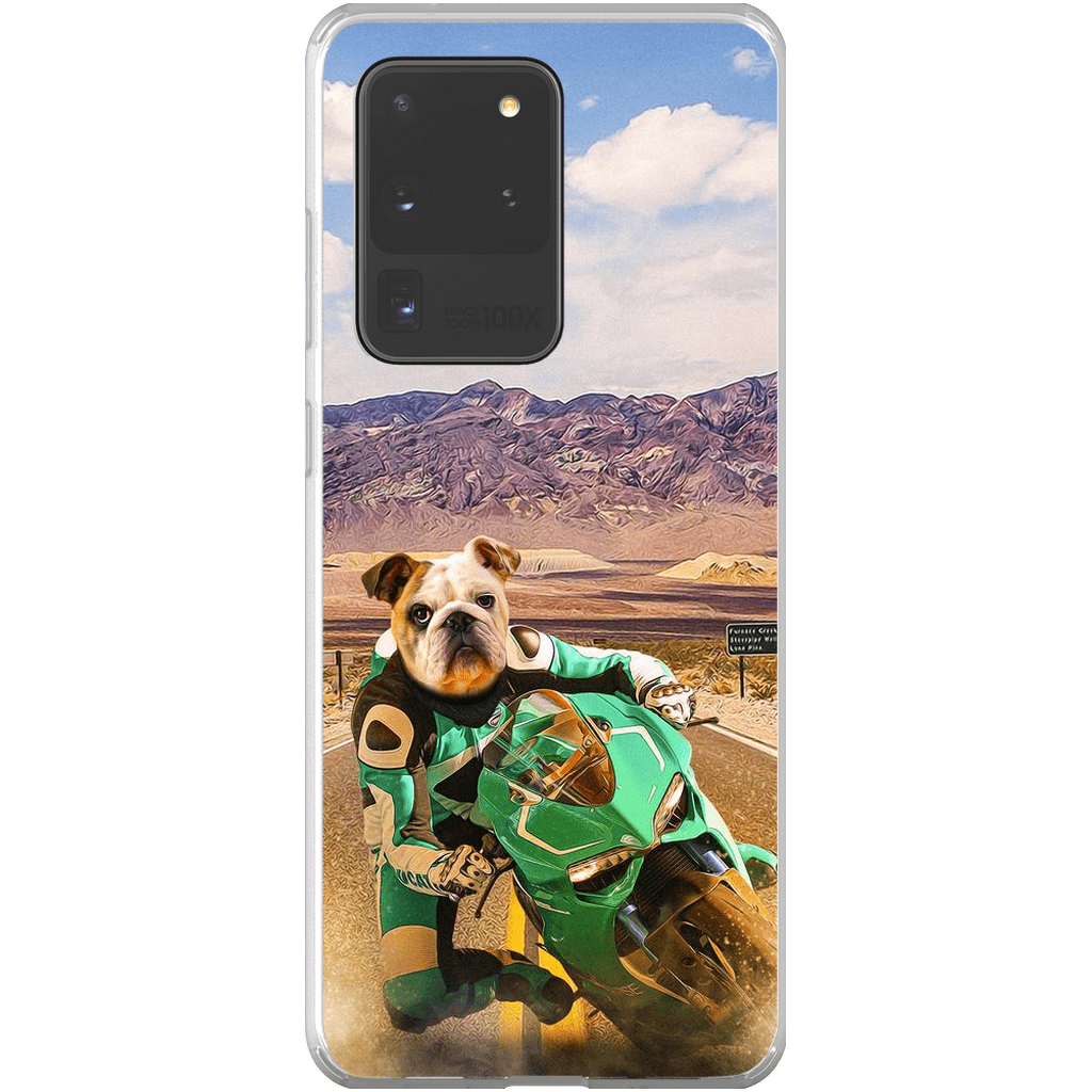 Funda para móvil personalizada &#39;Kawadawgi Rider&#39;