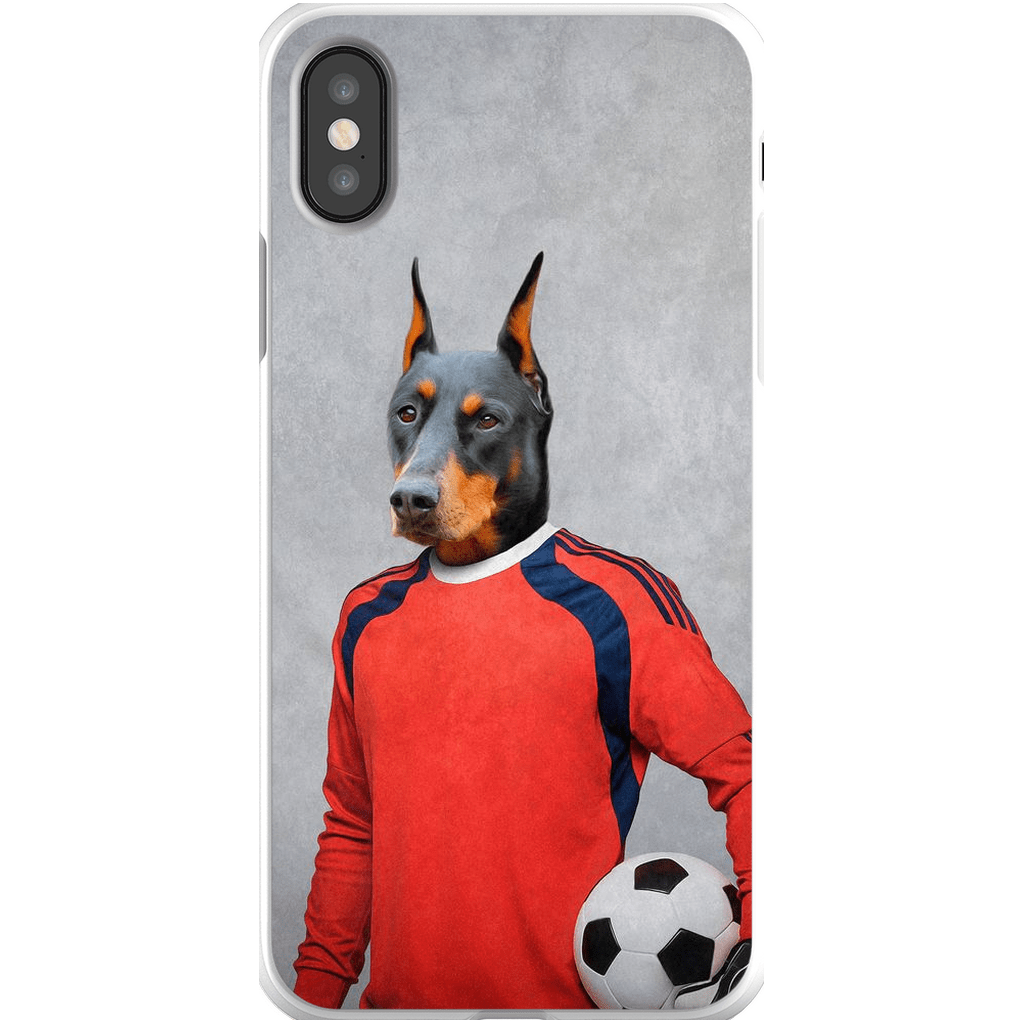 &#39;The Soccer Goalie&#39; Personalized Phone Case