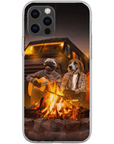 'The Campers' Personalized 2 Pet Phone Case