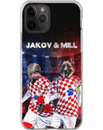 'Croatia Doggos' Personalized 2 Pet Phone Case