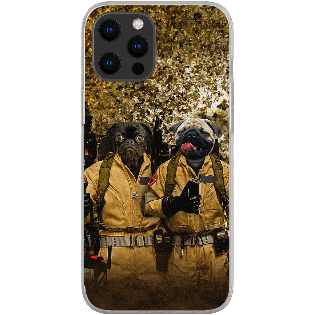 &#39;Dog Busters&#39; Personalized 2 Pets Phone Case