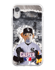 'Chicago White Paws' Personalized Phone Case