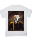 'The Captain' Personalized Pet T-Shirt