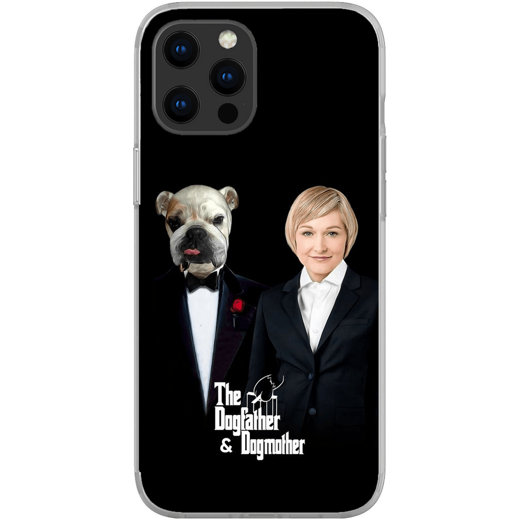 &#39;The Dogfather &amp; Dogmother&#39; Personalized Pet/Human Phone Case