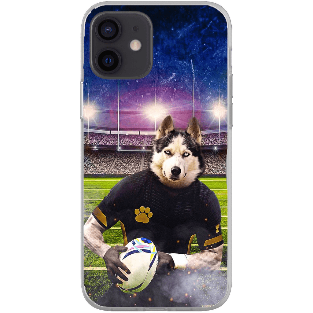 &#39;The Rugby Player&#39; Personalized Phone Case