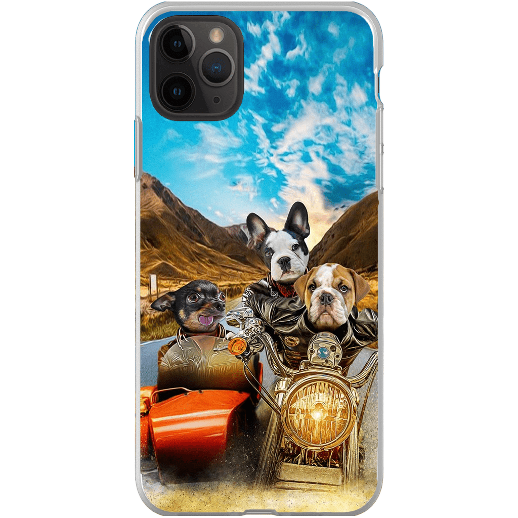 &#39;Harley Wooferson&#39; Personalized 3 Pet Phone Case