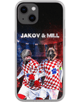 'Croatia Doggos' Personalized 2 Pet Phone Case