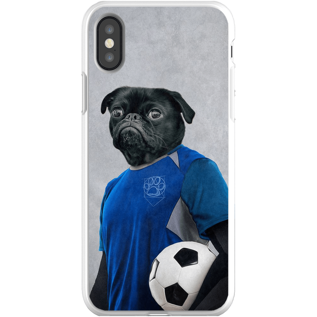 &#39;The Soccer Player&#39; Personalized Phone Case