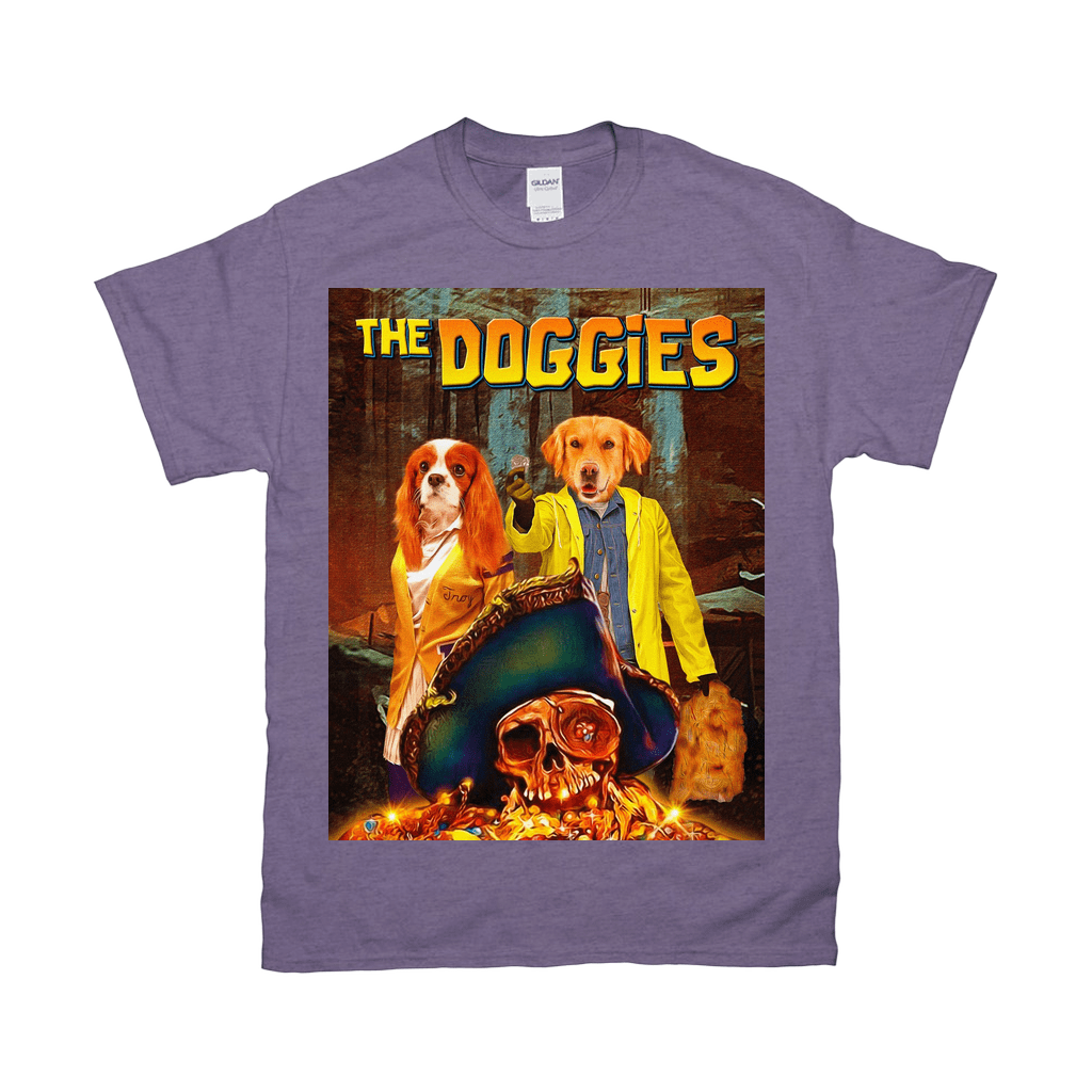 Camiseta personalizada con 2 mascotas &#39;The Doggies&#39;