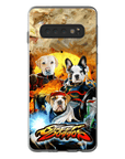 'Street Doggos' Funda personalizada para teléfono con 3 mascotas