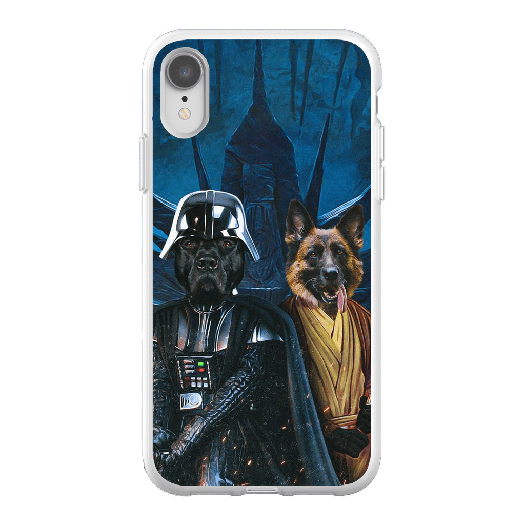 &#39;Darth Woofer &amp; Jedi-Doggo&#39; Personalized 2 Pet Phone Case