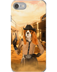 'The Cowgirl' Personalized Phone Case