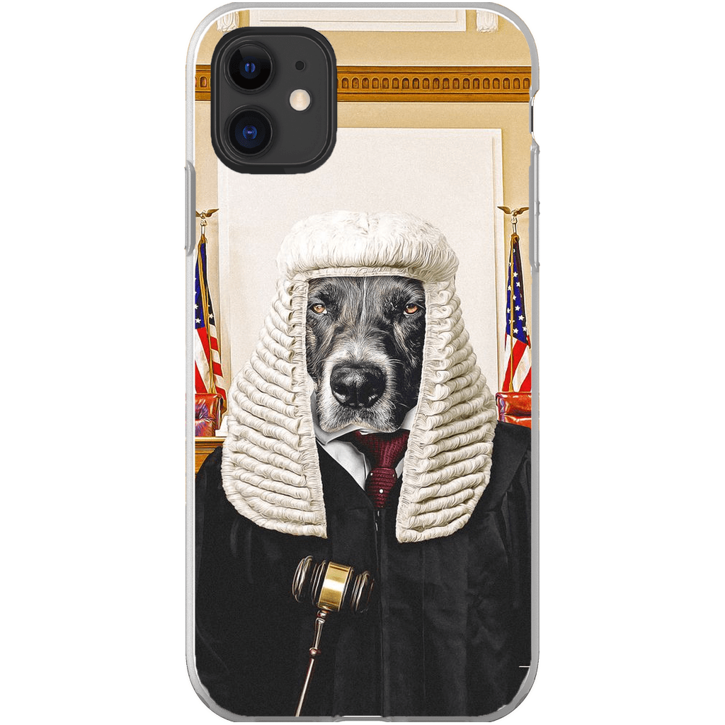 &#39;The Judge&#39; Personalized Phone Case