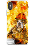 'The Firefighter' Personalized Phone Case