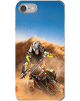 'The Motocross Rider' Personalized Phone Case