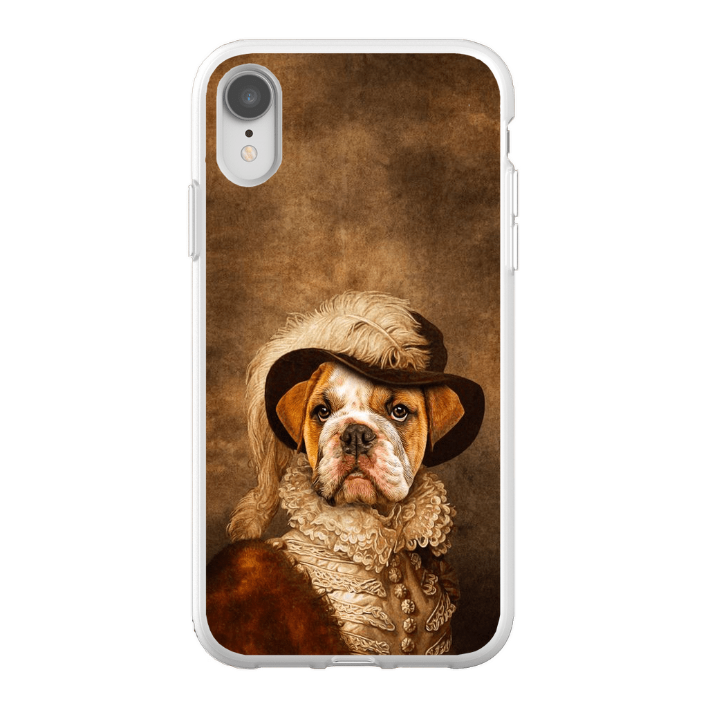 &#39;The Feathered Dame&#39; Personalized Phone Case