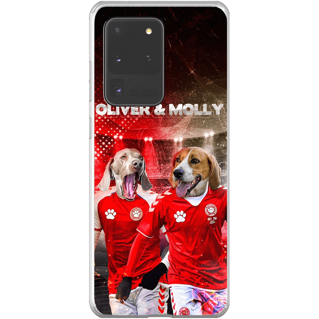 &#39;Denmark Doggos&#39; Personalized 2 Pet Phone Case