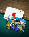 '3 Musketeers' Personalized 3 Pet Playing Cards