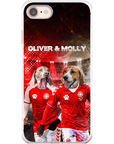 'Denmark Doggos' Personalized 2 Pet Phone Case