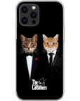 'The Catfathers' Personalized 2 Pet Phone Case