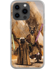 'Yodogg & Jedi-Doggo' Personalized 2 Pet Phone Case