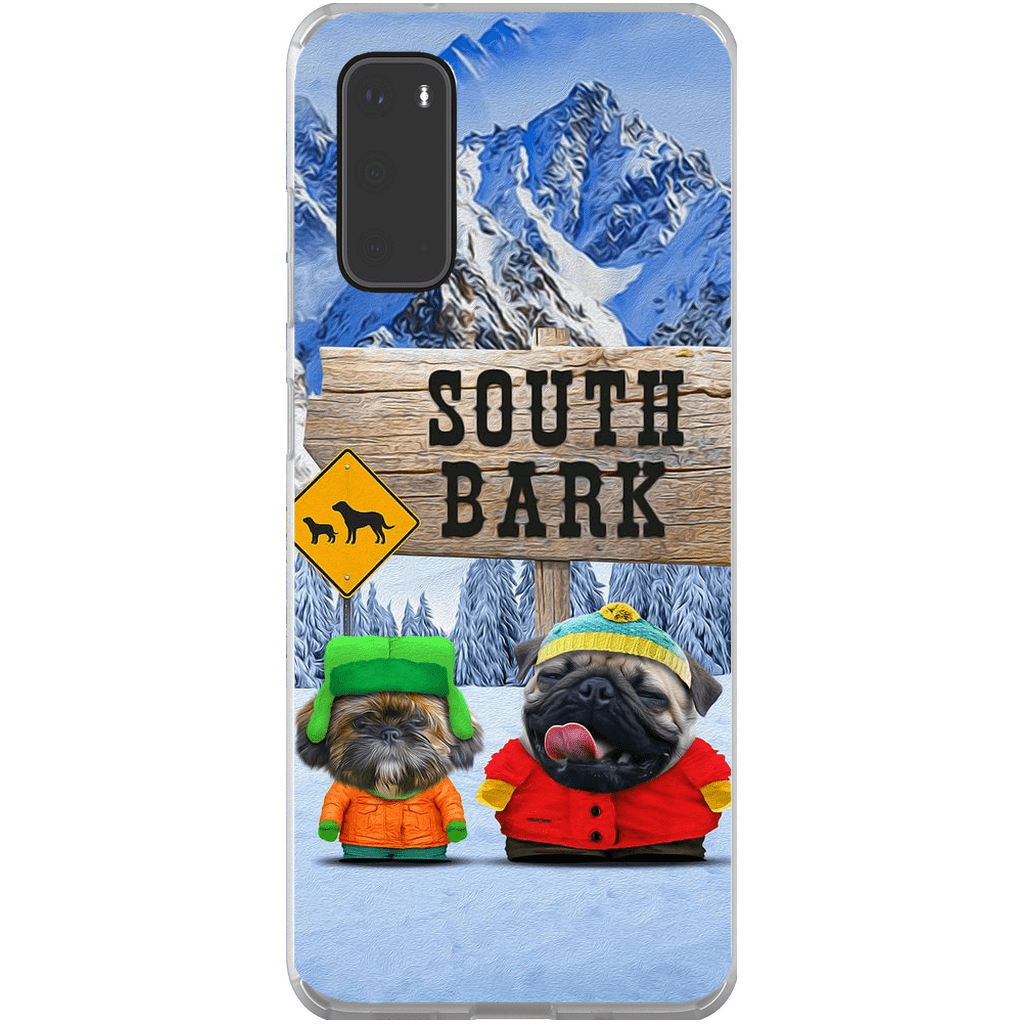 &#39;South Bark&#39; Personalized 2 Pet Phone Case