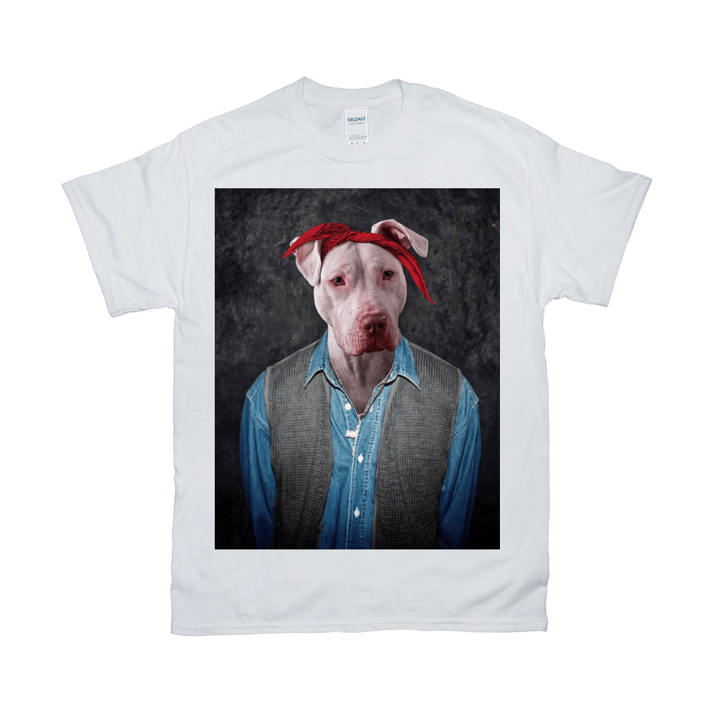 Camiseta personalizada para mascotas &#39;2Pac Dogkur&#39;