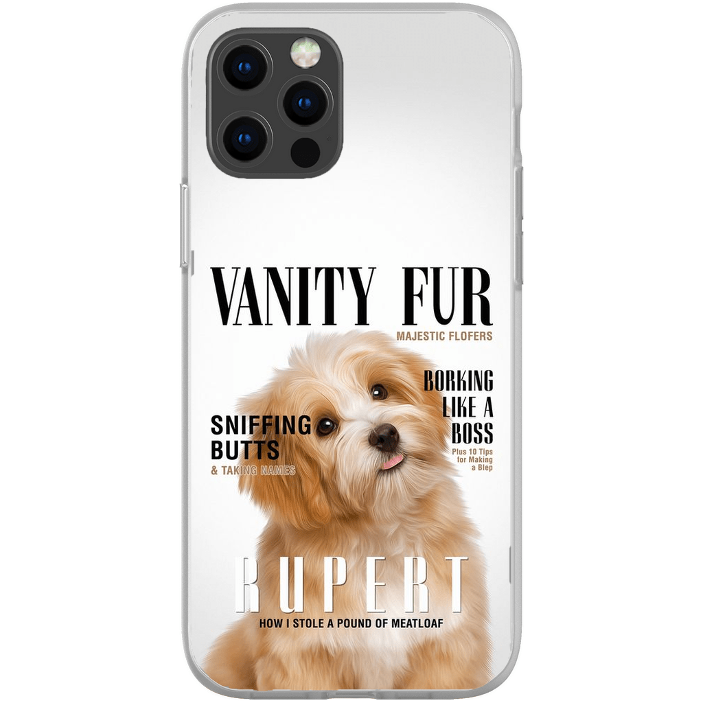 &#39;Vanity Fur&#39; Personalized Phone Case