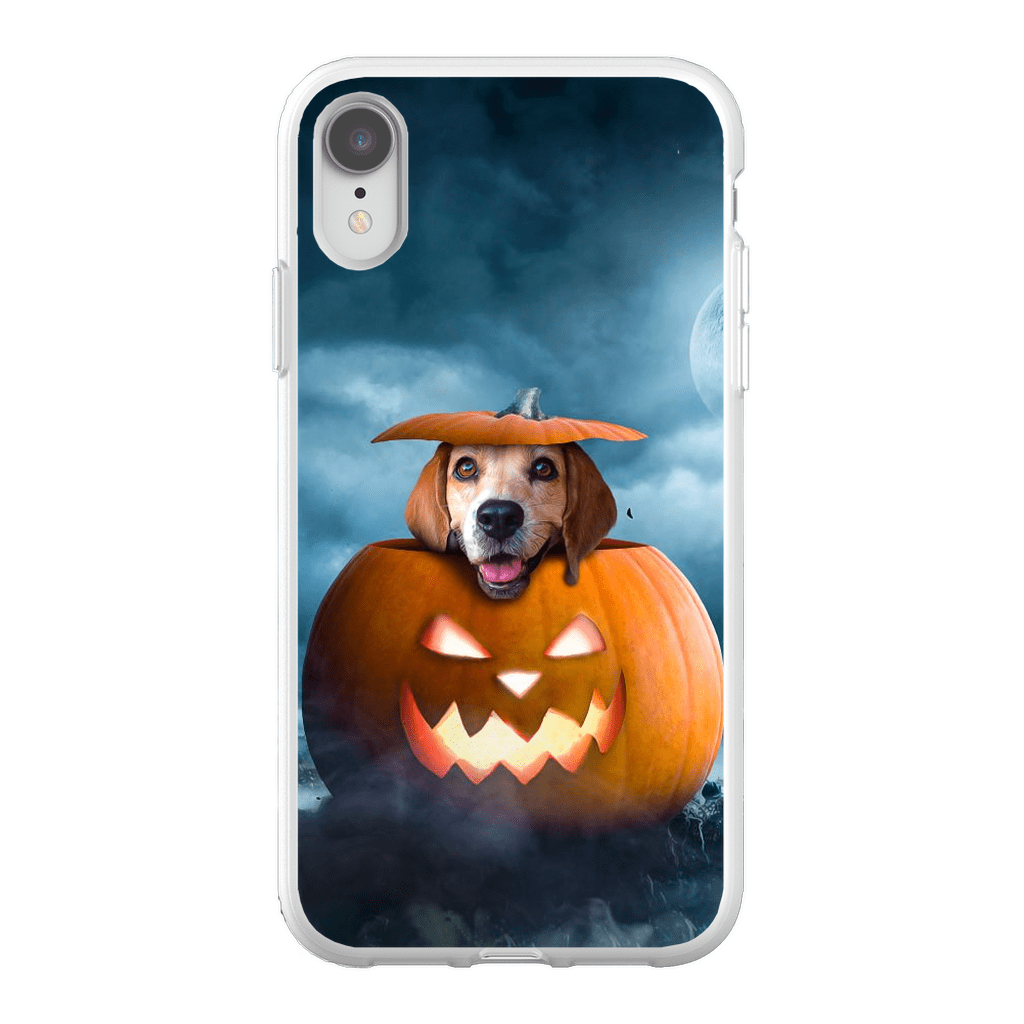 &#39;The Pawmpkin&#39; Personalized Phone Case