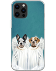 '2 Angels' Personalized Pets Phone Case