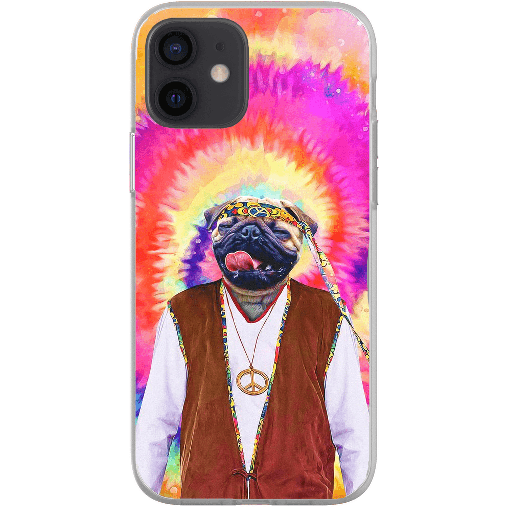 &#39;The Hippie (Male)&#39; Personalized Phone Case